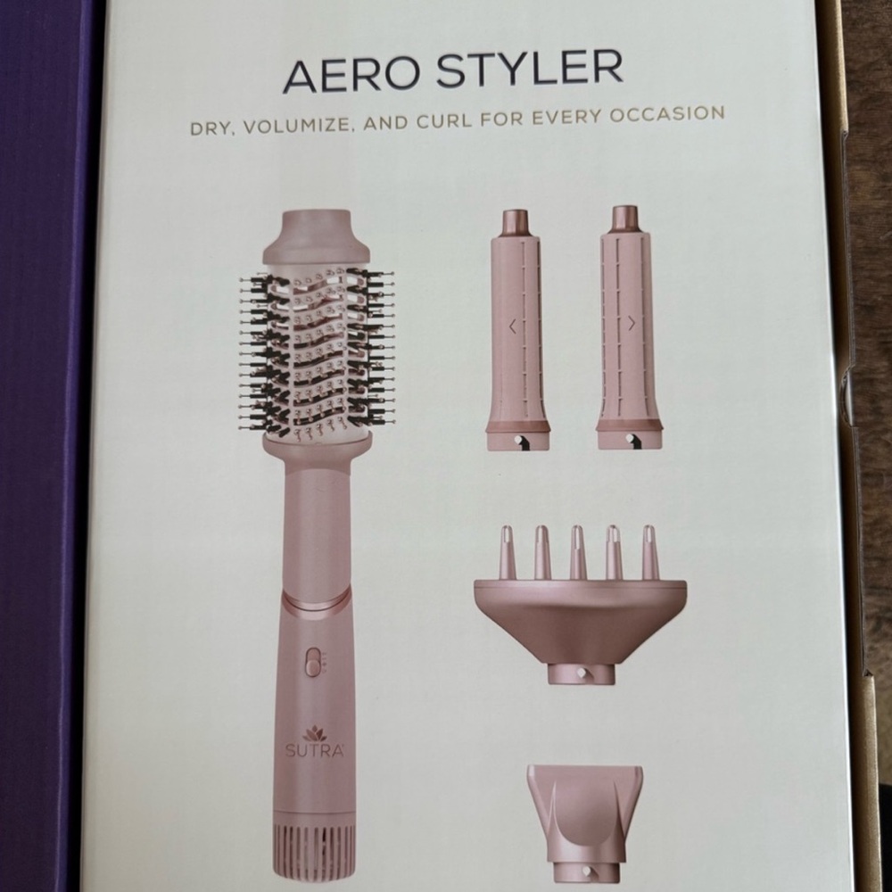 Sutra Aero Styler Blow Drying Curling Blowout - Pink